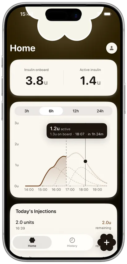Insulin Pal — step 4: Relieve the mental load
